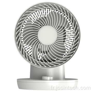 Ventilateur de circulateur d&#39;air de la table de moteur blanc